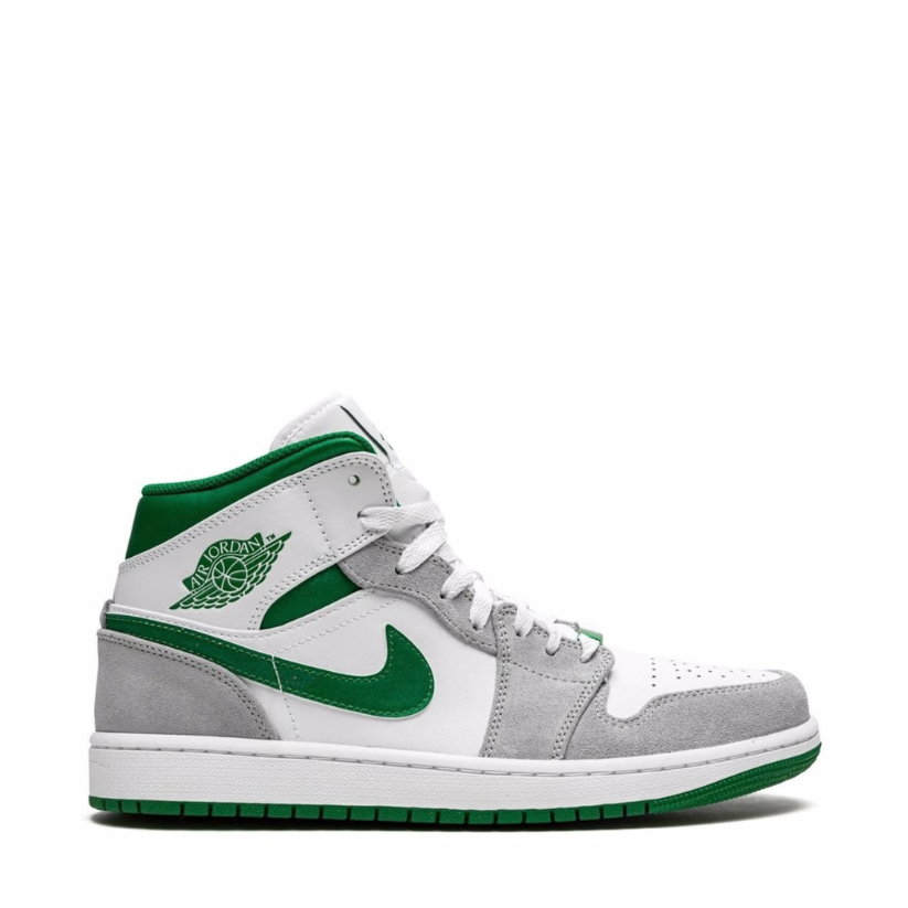 Air Jordan 1 - Mid Jordan Brand (Grey Green)