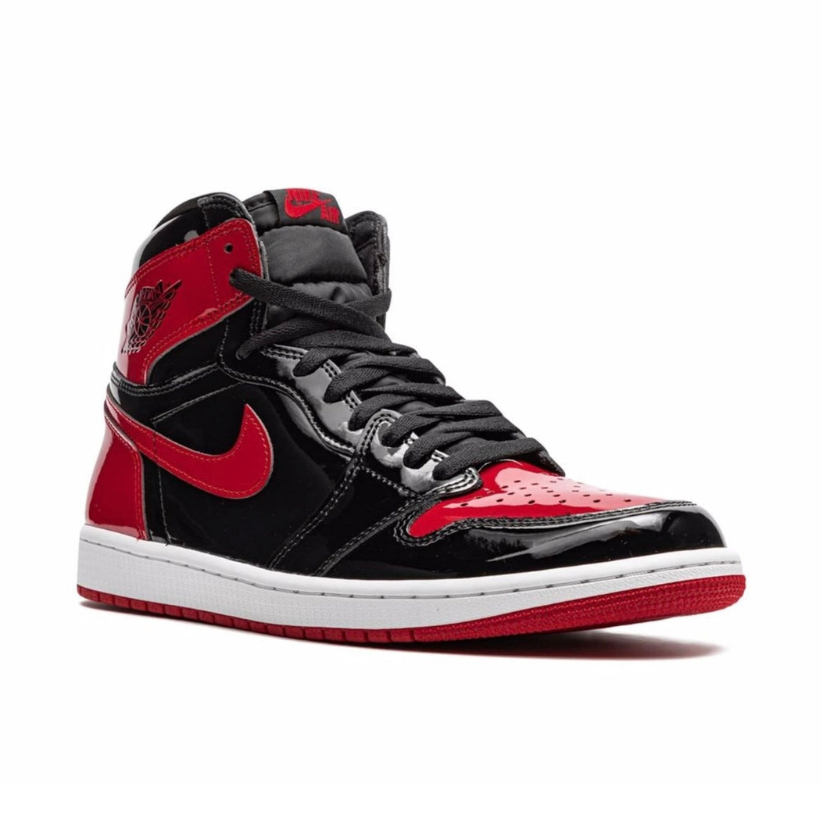 Air Jordan 1 - High OG Bred Patent Segunda Versión