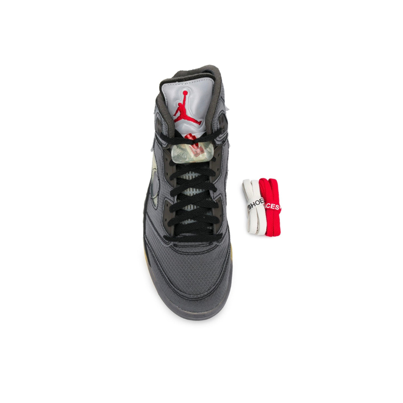 Air Jordan 5 - Muslin Fire Red